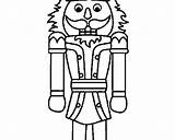 Nutcracker sketch template