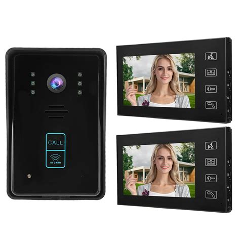 mgaxyff doorbell camera video intercom doorbell   hd video door doorbell intercom kit