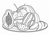 Frutas Colorear Dibujos Fruta Obst Cool2bkids Malvorlage Watermelon Maternelle Früchte Ausdrucken Kostenlos Malvorlagen Variadas Auwe sketch template