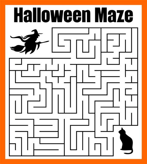 halloween logic puzzle printable