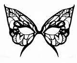 Mask Template Butterfly Masquerade Printable Templates Face Coloring Masks Superhero Drawing Animal Print Pages Painting Cliparts Designs Deviantart Google Coloringhome sketch template