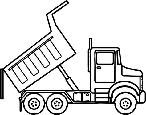 truck coloring pages scripted dump truck coloring page wecoloringpage