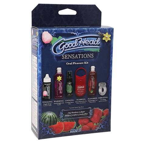 Goodhead Sensations Kit 6 Pack Kit Sex Toys At Adult Empire