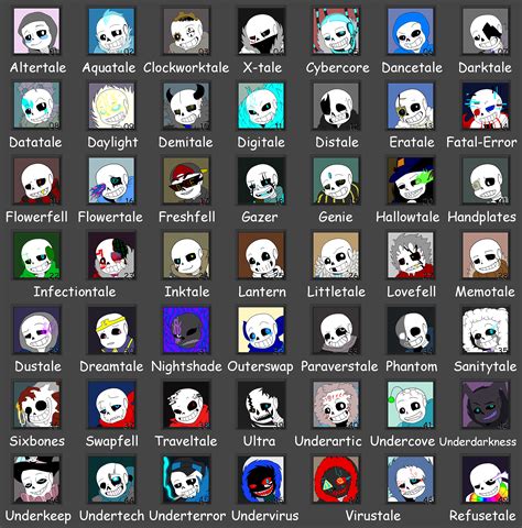 49 Sans List Part Ii By Cabbt On Deviantart