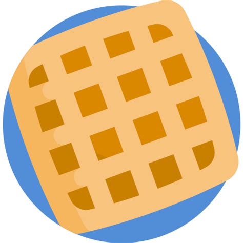 wafer detailed flat circular flat icon