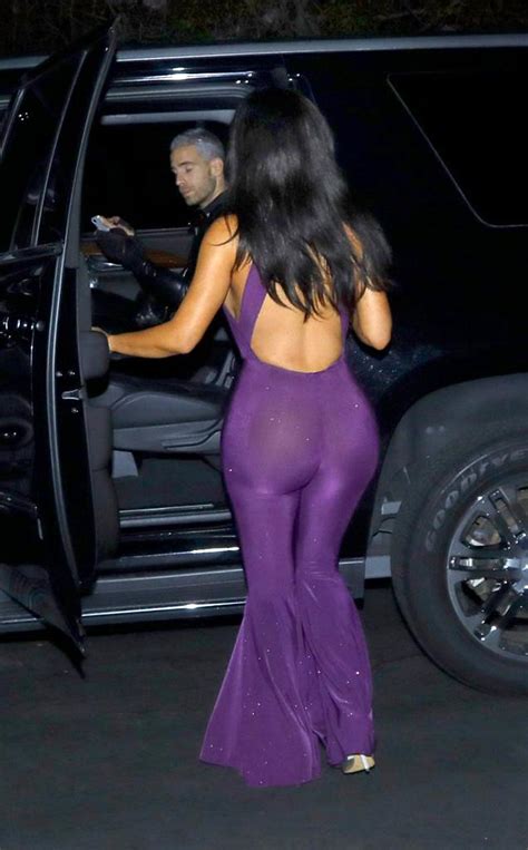 Kim Kardashian Flashes Her Huge Booty For Halloween