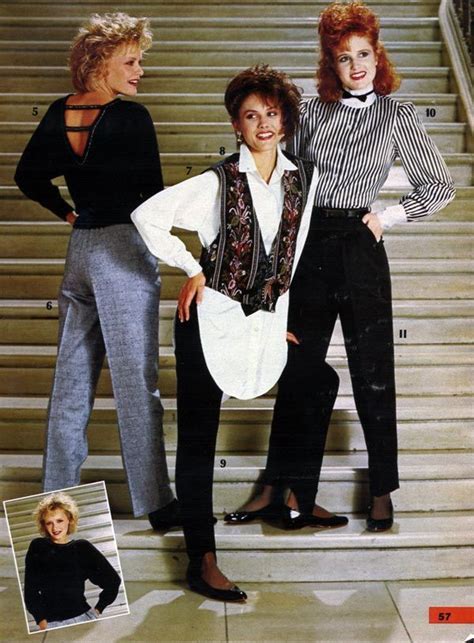 fall trends through the decades 80s fashion 1980s