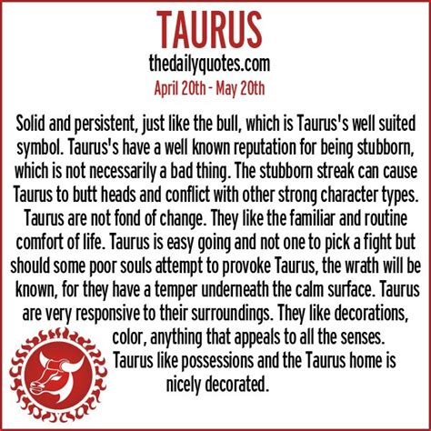 Taurus Quotes And Sayings Quotesgram