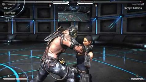 Mortal Kombat X All Kano Brutalities On Jacqui Briggs Boot Camp Outfit