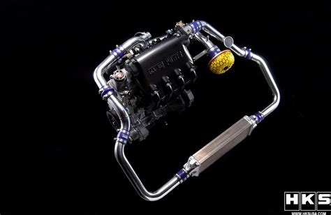 brunei compact tuner hks turbo kit  honda fit