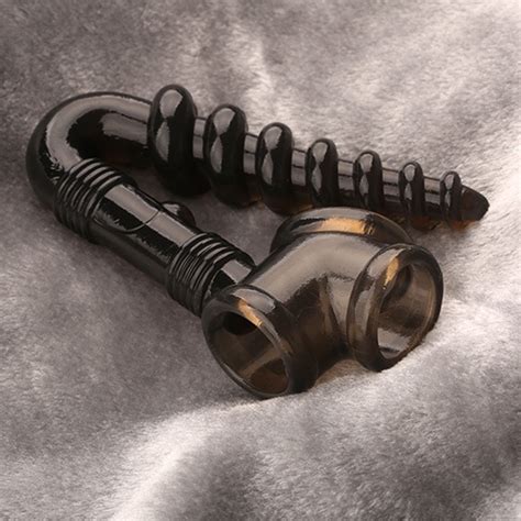 Sex Shop Male Chastity Device Cock Cage With Scrotum Binding Lock Sperm