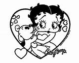 Coloring Pages Betty Boop Cartoon Wecoloringpage Drawings Classic Cartoons Choose Board Printable Characters Tattoos sketch template