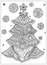 Erwachsene Ausmalbild Für Weihnachtsbaum sketch template