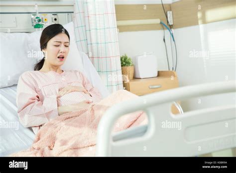 Hospital Room With Pregnant Patient