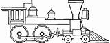 Steam Train Locomotive Drawing Coloring Engine Trains Drawings Pages Color Clipart Kids Print Cliparts Library Clip Search Loop Ramble Station sketch template