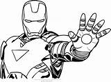 Iron Man Coloring Pages Drawing Cartoon Printable Head Print Book Coloriage Spider Lego Colorier Color Imprimer Du Sheet sketch template