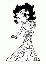 Betty Boop Coloring Pages Printable Book Cartoon Sheets Vintage Girl Print Kids Chibi Monster Spies Totally Popular Adult Stuff Visit sketch template