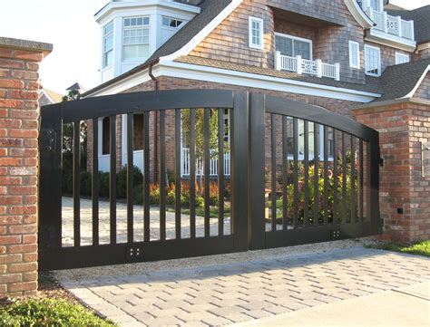 simple gate design  small house   front gate ideas metal driveway gates house gate