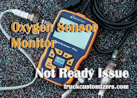 fix  oxygen sensor monitor  ready issue