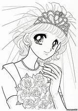 Coloring Pages Shoujo Japanese Book Sketchite Anime Books sketch template