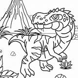 Giganotosaurus Dinosaur sketch template