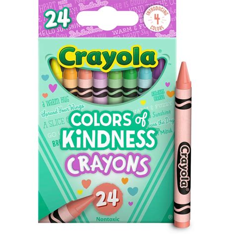 crayola colors  kindness crayons multi  pack