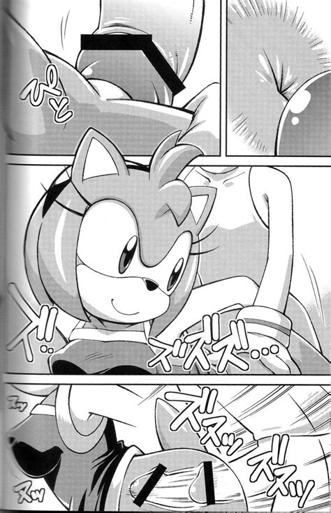rule 34 amy rose anal anal sex anus breasts censored comic deep