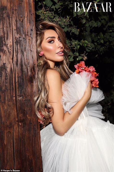 Farrah Abraham Exudes Elegance In A Bridal Inspired Gown As She Poses