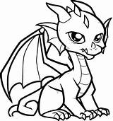 Kolorowanki Wydruku Smoki Smok Kolorowanka Straszne Malowanka Simple Dragons Drachen sketch template