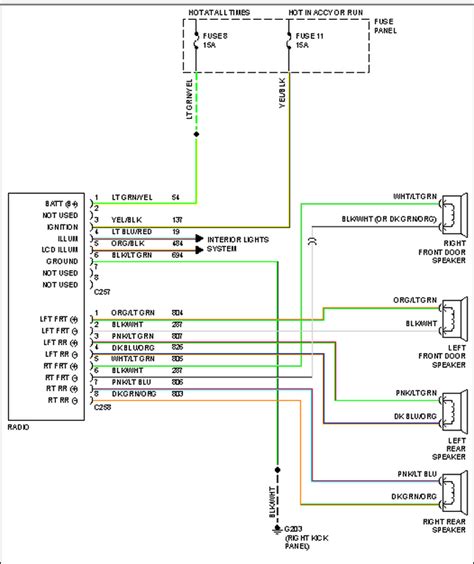 ford truck radio wiring diagram wiring diagram  schematic