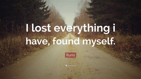 rumi quote  lost       wallpapers