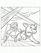 Bolt Coloring Pages Disney Dog Printable Cartoon Animated Print Coloringpages1001 Cute sketch template