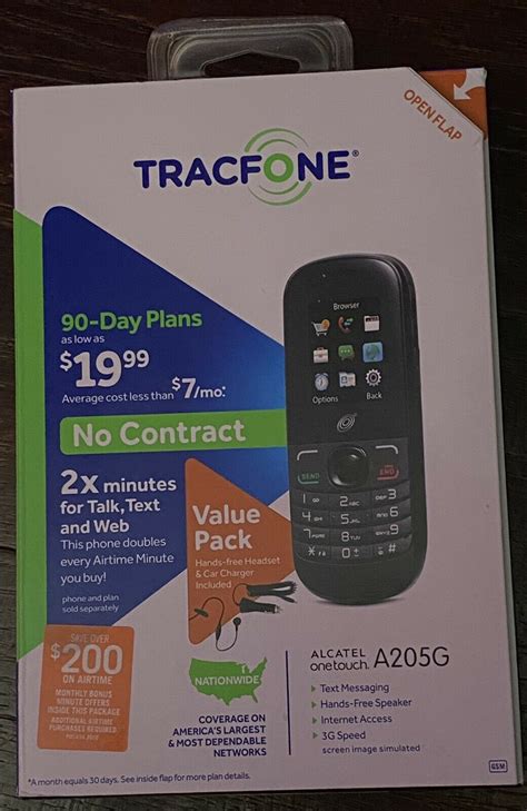 Tracfone 79 99 Basic Phone 90 Day Plan E Pin Top Up Email Delivery