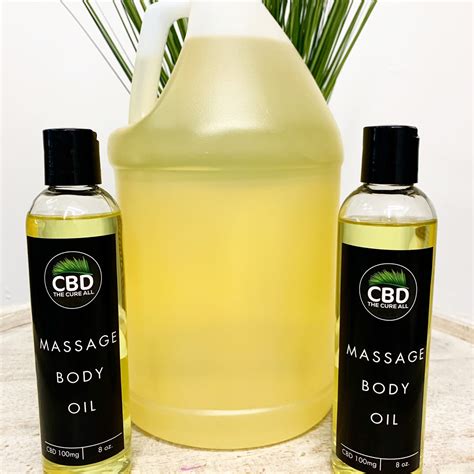 Massage Body Oil 1 Gallon – The Cure All