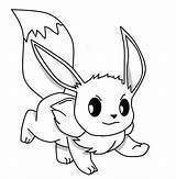 Eevee Pikachu Evolutions sketch template