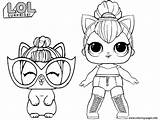 Lol Coloring Kitty Queen Pages Printable Kids Pdf Drawing Color Print Adults Paintingvalley sketch template