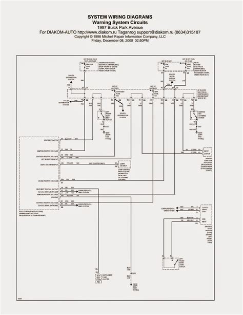 diagram  buick park avenue wiring diagram circuit harness mydiagramonline