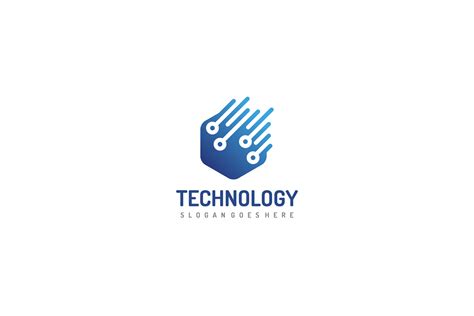 technology logo logo templates creative market