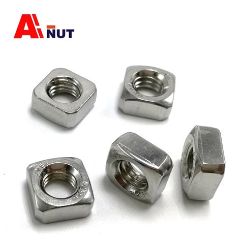square nut  stainless steel square nuts metric thread nut