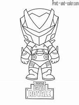 Fortnite Coloring Pages Color Print Omega Skin Drawing Printable Colouring Mini Drawings Sheets Easy Season Battle Simple Royale Chibi Marshmallow sketch template