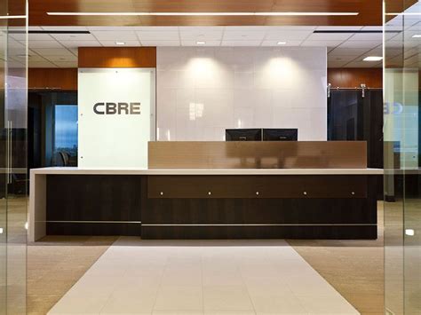 cbre installations form reception desk receptionist desks design