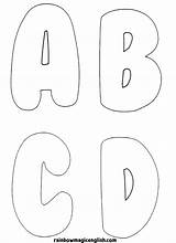 Alfabeto Lettere sketch template