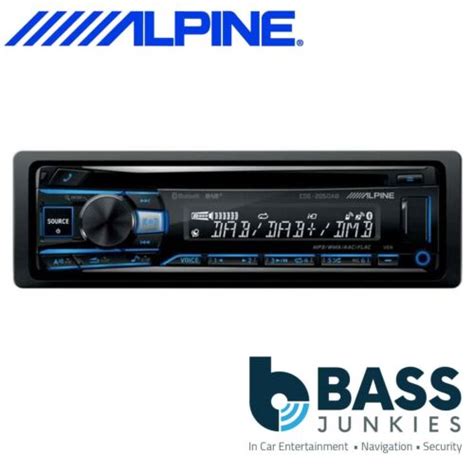 alpine cde dab cd usb receiver dab digital bluetooth car stereo ebay