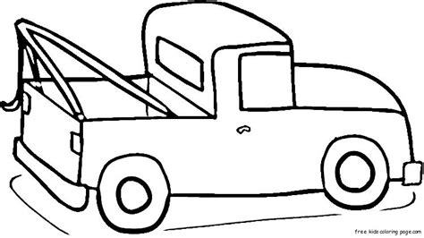 ford pick  truck coloring page  kids