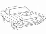 Dodge Challenger Charger Coloring Pages 1970 Ram 1969 Hellcat Drawing Sketch Truck Cummins Blank Templates Paper Colouring Print Template Printable sketch template