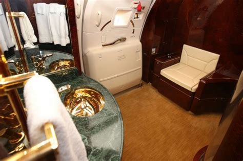 donald trumps  million custom built private jet luxurylaunches
