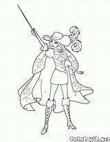 Musketeer sketch template