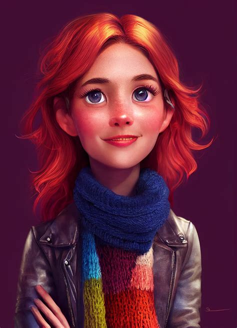 photorealistic pixar character ai art gallery