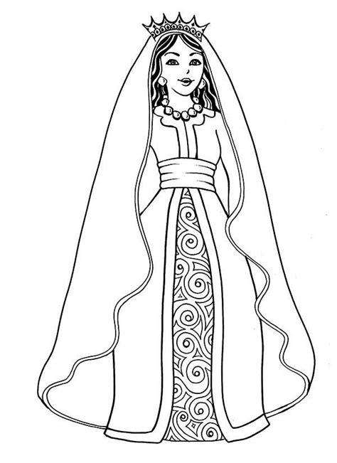 coloring pages queen ester bible coloring queen esther bible