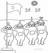 Teletubbies Coloring Pages Cool2bkids sketch template